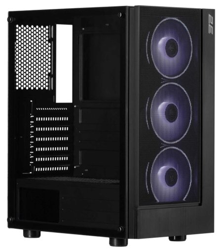 Корпус 2E Gaming Virtus G3301 Black with window (2E-G3301)