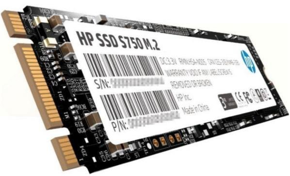 SSD-накопичувач HP S750 2280 SATA III 256GB (16L55AA)