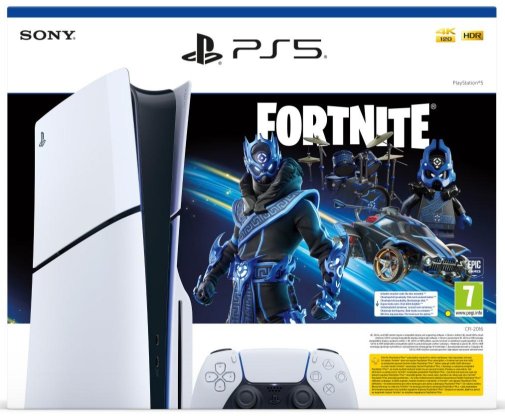  Ігрова приставка Sony PlayStation 5 Slim 1TB Blu-ray Fortnite Cobalt Star Bundle