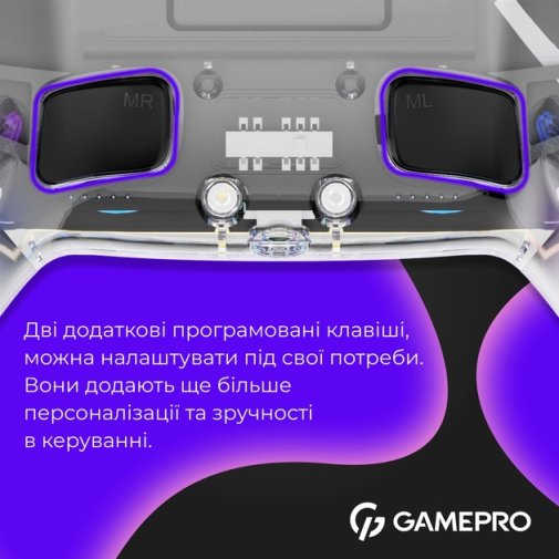 Геймпад GamePro GPS13T Wireless Transparent