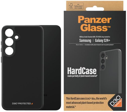 Чохол PanzerGlass for Samsung S24 Plus - HardCase with D3O Black (PG_1217)