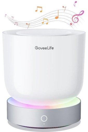 Зволожувач повітря Govee Govee H7161 Aroma Diffuser RGBIC White Noise White (H7161301)