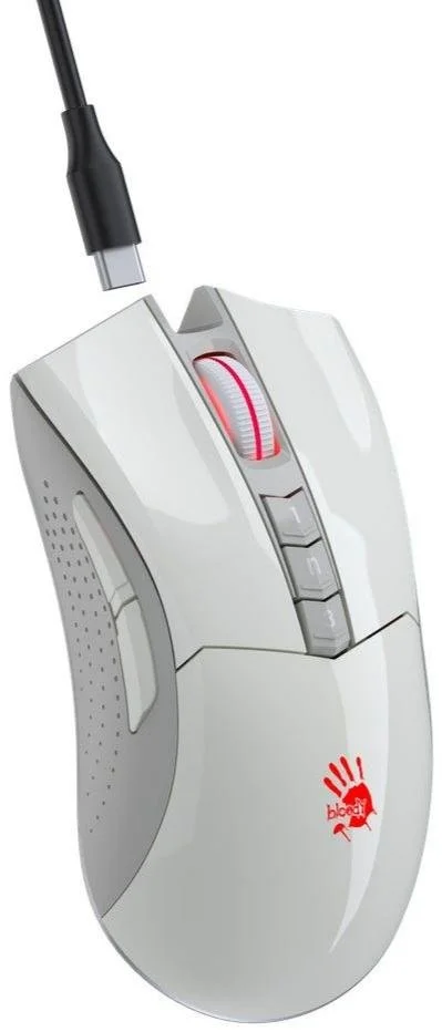 Фото: Миша Bloody R90 Plus Greyish White № 9 | KTC
