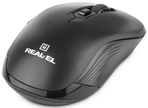 Фото: Миша Real-EL RM-331W Black (EL123200044) № 16 | KTC