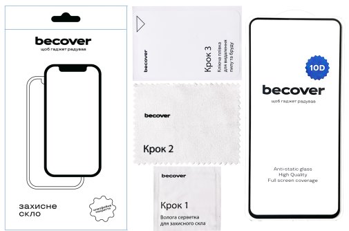 Захисне скло BeCover 10D for Infinix Note 40 X6853 - Black (712331)