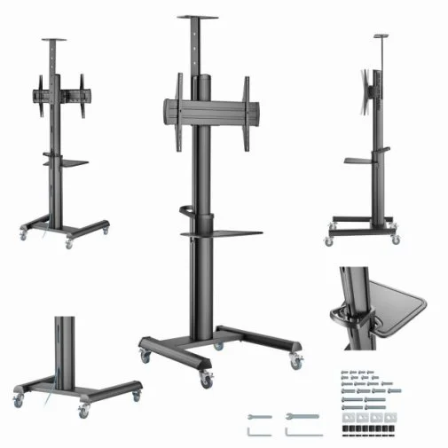 Фото: Стійка Gembird TVS-70T-02 Black № 16 | KTC