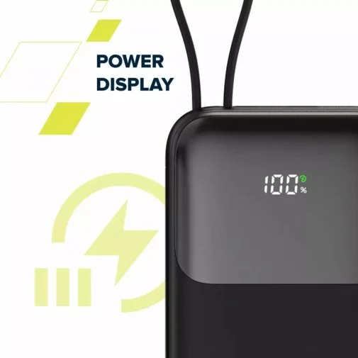 Фото: Батарея універсальна Canyon OnPower 101 10000mAh 22.5W Black (CNS-CPB101BK) № 20 | KTC