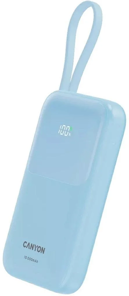 Фото: Батарея універсальна Canyon OnPower 101 10000mAh 22.5W Blue (CNS-CPB101BL) № 16 | KTC
