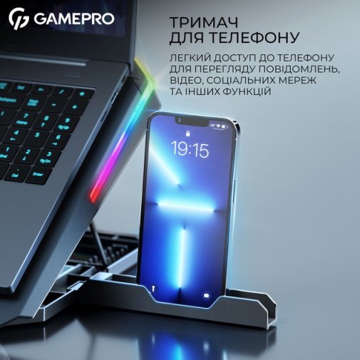 Підставка для ноутбука GamePro CP1040 Black