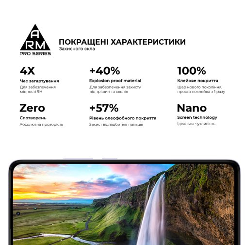 Захисне скло ArmorStandart Pro for Xiaomi Redmi Note 14 4G - Black (ARM79679)
