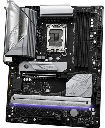 Фото: Материнська плата AsRock B860 LiveMixer WiFi № 8 | KTC