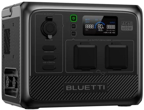 Фото: Зарядна станція Bluetti AC60 600W 403Wh № 7 | KTC