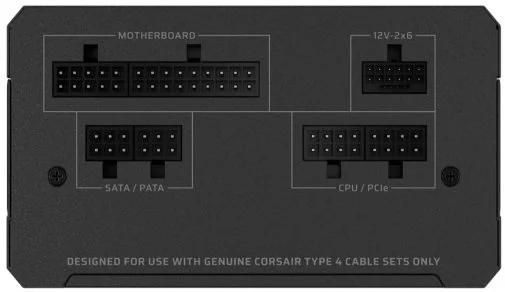 Фото: Блок живлення Corsair 650W RM650e 2025 (CP-9020302-EU) № 6 | KTC