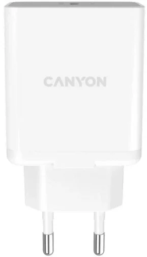 Фото: Зарядний пристрій Canyon H-20 20W White (CNE-CHA20W) № 6 | KTC