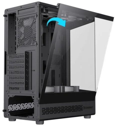 Фото: Корпус Gamemax Vista COC AB Black with window № 23 | KTC