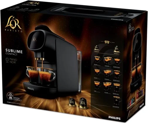 Фото: Капсульна кавоварка Philips L'Or Barista + 50 капсул (LM9012/60) № 13 | KTC