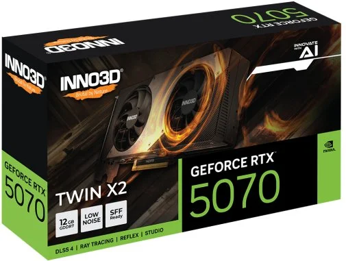 Фото: Відеокарта Inno3D RTX 5070 Twin X2 (N50702-12D7-195064N) № 6 | KTC