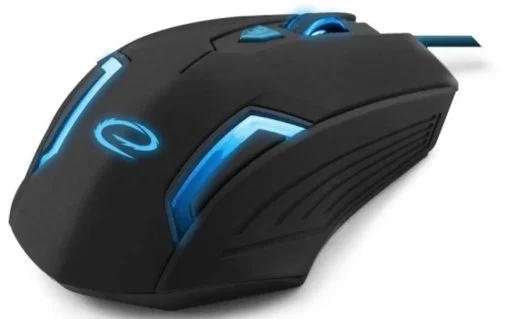 Фото: Миша Esperanza MX205 FIGHTER Black/Blue (EGM205B) № 6 | KTC
