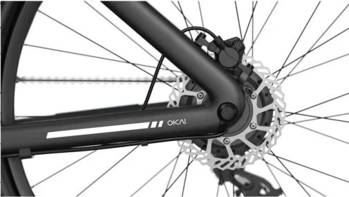 Фото: Електровелосипед Okai EB60 Black (EB60-B) № 19 | KTC
