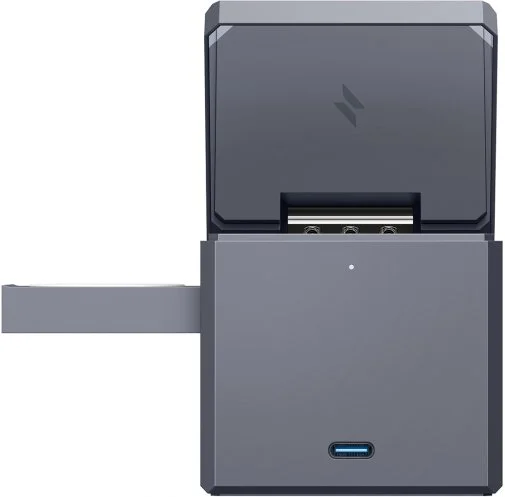 Фото: Бездротова зарядна станція Anker MagGo Wireless Charging Station Cube 3in1 15W Black (Y1811G11) № 20 | KTC