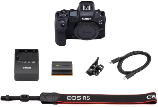 Цифрова фотокамера Canon EOS R5 kit RF 24-105 f/4.0 L IS (4147C069)
