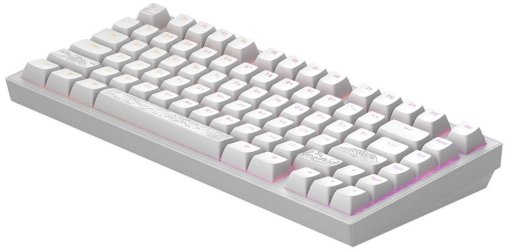 Клавіатура Dark Project ALU81 Terra Nostra PBT Mech. g3ms Moonstone USB White (DPKB_NOSTRA_81_ANSI_WHITE_UA)