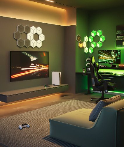 Смарт-освітлення Govee H606A Glide Hexagon Light RGBIC 10pcs White (H606AC81)