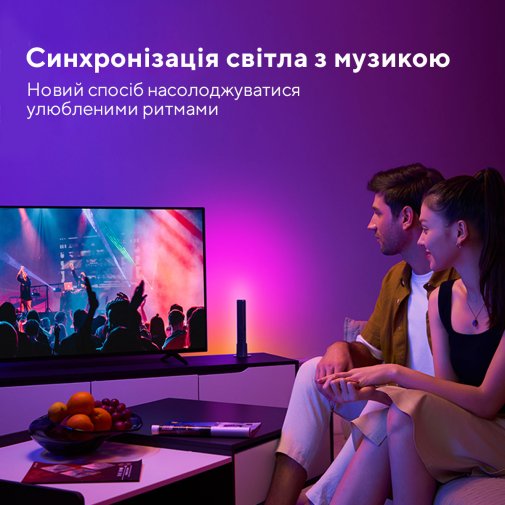 Набір адаптивного підсвічування Govee H6056 Flow Plus Light Bars RGBICWW Wi-Fi/BT (H60563D1)