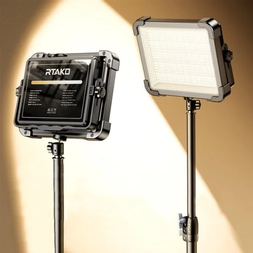 Фото: Лампа відеосвітло RTAKO AR-GTB600T Multi-Function Charging Panel Light (6942063213918) № 12 | KTC