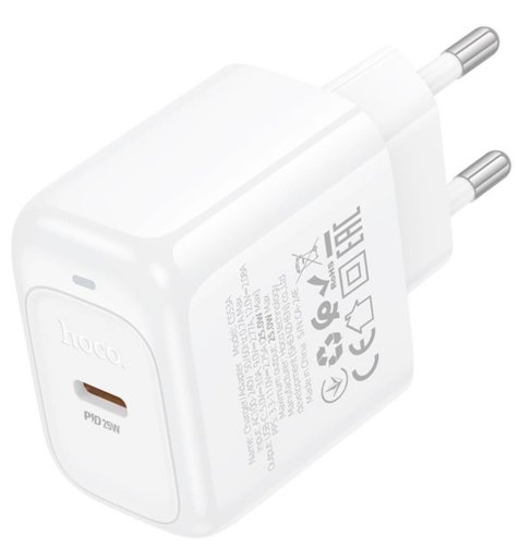 Зарядний пристрій Hoco CS53A Surplus PD 25W White (6942007631488)