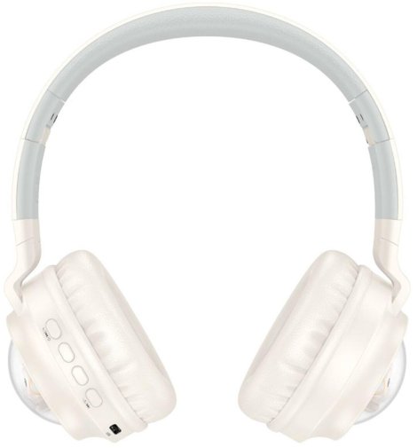 Гарнітура накладна Hoco W50 Cute Fun Bluetooth, Milky White