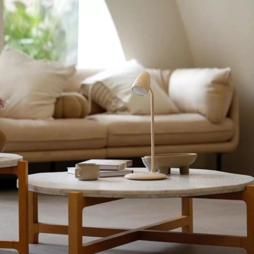Настільна лампа з бездротовою зарядкою Proove Modern white