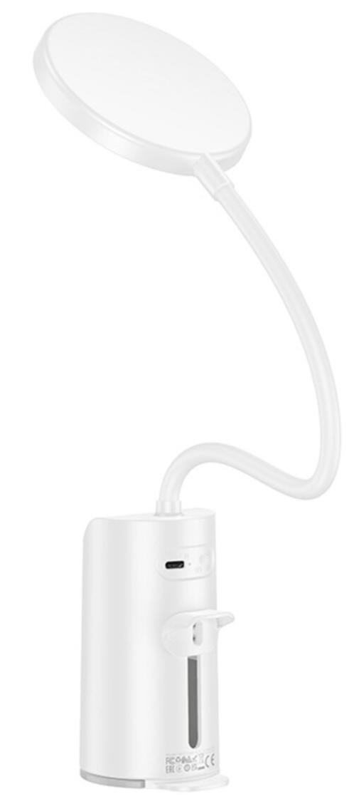 Настільна лампа Hoco HX10 Clip Table Lamp, White