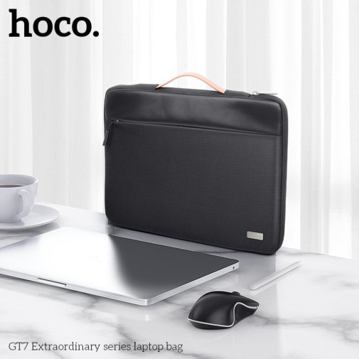 Сумка для ноутбука Hoco GT7 Extraordinary Series Mysterious Black (6942007648417)