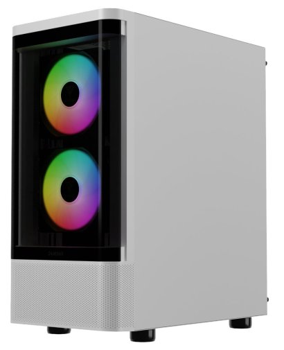 Корпус Gamdias Talos E3 CG WH White with window (4711514501209)