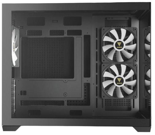 Корпус Gamdias Aura GC10M ARGB Black with window (4711514502329)