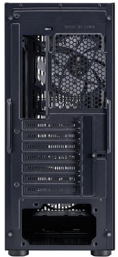 Корпус 1stPlayer H6-BK-4F7 Black with window