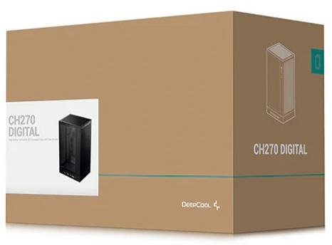 Корпус Deepcool CH270 Digital Black with window (R-CH270-BKNDM0-G-1)