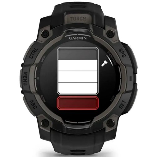 Смарт годинник Garmin Instinct 3 - 45 mm AMOLED Black with Black Band (010-02936-00)
