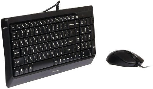 Комплект клавіатура+миша A4tech F1512 Black