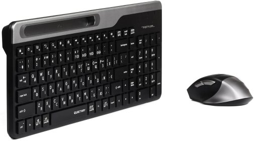 Комплект клавіатура+миша A4tech FB2535CS Smoky Grey