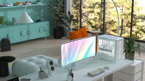 Корпус AeroCool D302A-G-WT-v1 White with window (ACCS-DS04043.21)