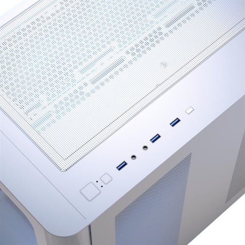 Корпус AeroCool P500C-G-WT-v1 White with window (ACCM-PN01043.21)
