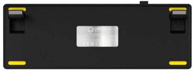 Клавіатура Lorgar KBP70MW Toxic Purple ENG WL/RT/USB Black/Yellow (LRG-KBP70MW-YL-US)