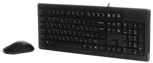 Фото: Комплект клавіатура+миша A4tech KR-8572 Black № 14 | KTC
