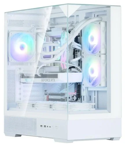 Фото: Корпус Zalman P40 Prism White with window (P40PRISMWHITE) № 22 | KTC