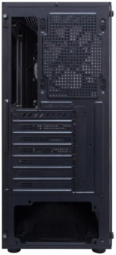 Корпус 1stPlayer FD3-BK-4F7 Black with window
