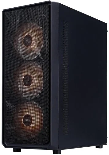Фото: Корпус 1stPlayer FD3-M-BK-4F7 Black with window № 13 | KTC