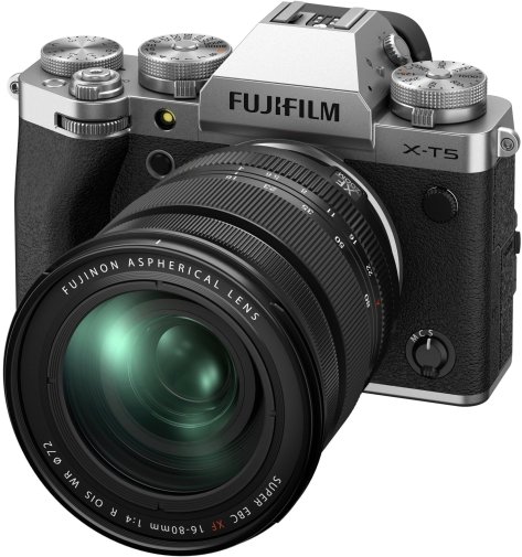 Цифрова фотокамера Fujifilm X-T5 Silver kit XF 16-80 F4 (16939497)