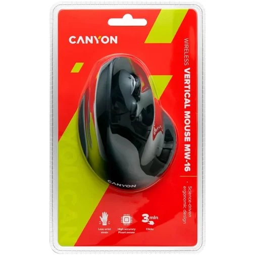Фото: Миша Canyon CNS-CMSW16B Black № 9 | KTC